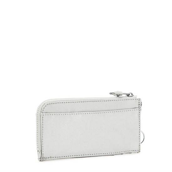 Kipling Dafni Metallic Wallet Plånbok Silver | SE 1041VR